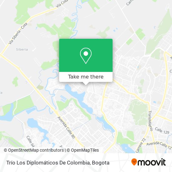 Trío Los Diplomáticos De Colombia map
