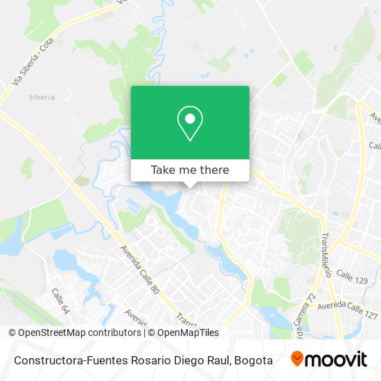 Mapa de Constructora-Fuentes Rosario Diego Raul