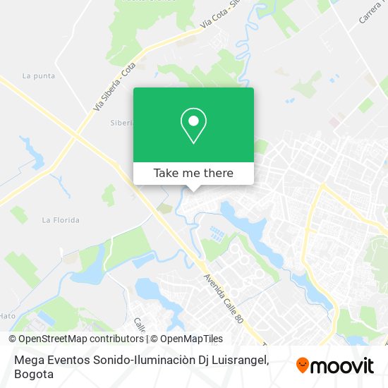 Mega Eventos Sonido-Iluminaciòn Dj Luisrangel map