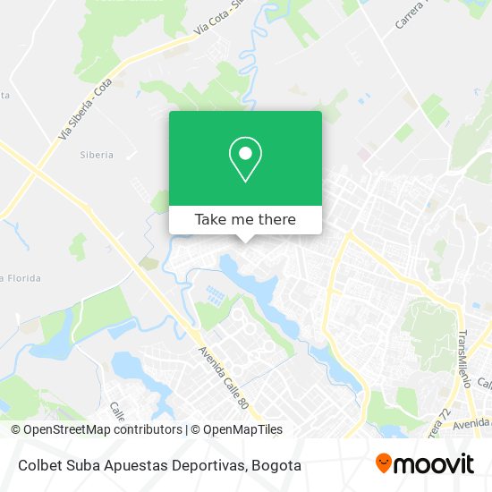 Colbet Suba Apuestas Deportivas map