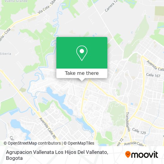 Mapa de Agrupacion Vallenata Los Hijos Del Vallenato