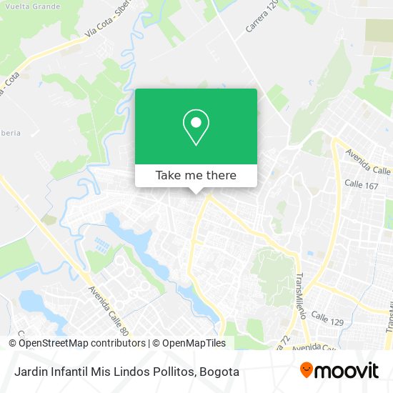 Mapa de Jardin Infantil Mis Lindos Pollitos