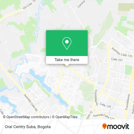 Oral Centry Suba map