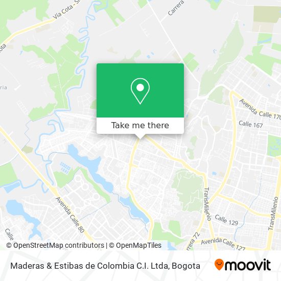 Maderas & Estibas de Colombia C.I. Ltda map