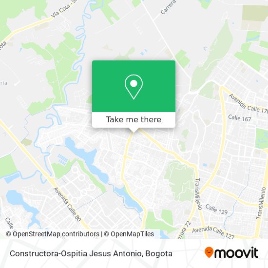 Mapa de Constructora-Ospitia Jesus Antonio