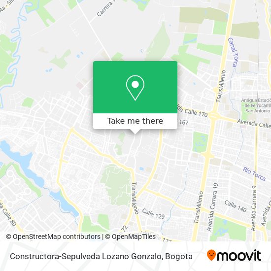 Mapa de Constructora-Sepulveda Lozano Gonzalo