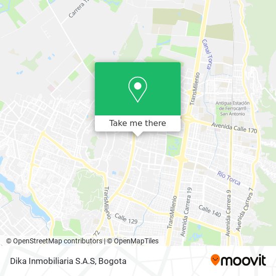 Mapa de Dika Inmobiliaria S.A.S