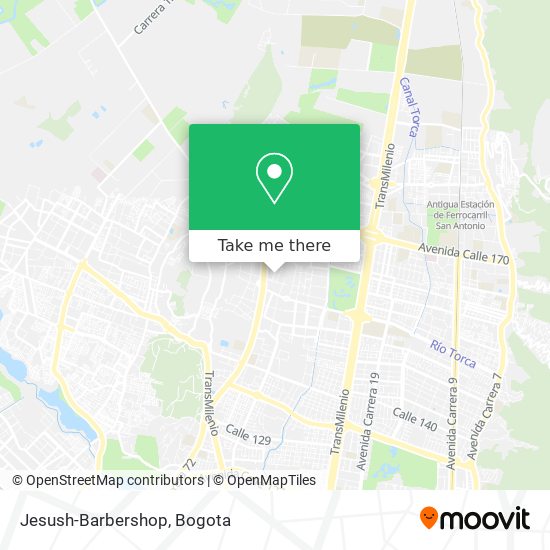 Jesush-Barbershop map