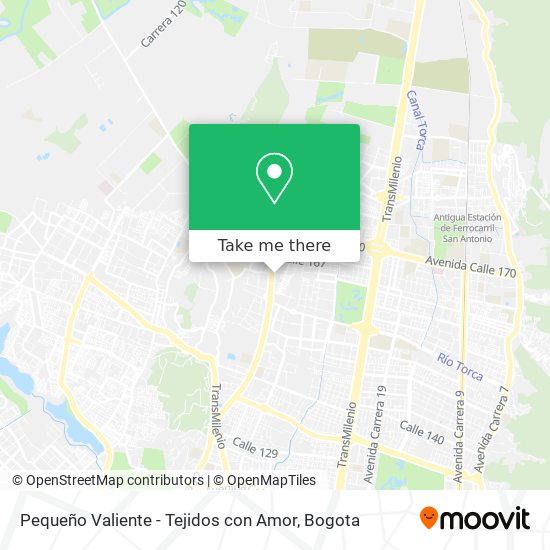 Pequeño Valiente - Tejidos con Amor map