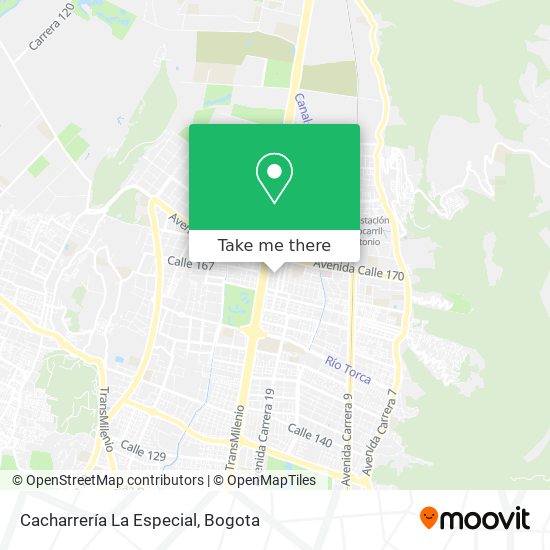 Cacharrería La Especial map