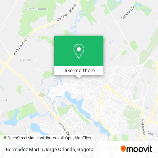 Mapa de Bermúdez Martín Jorge Orlando