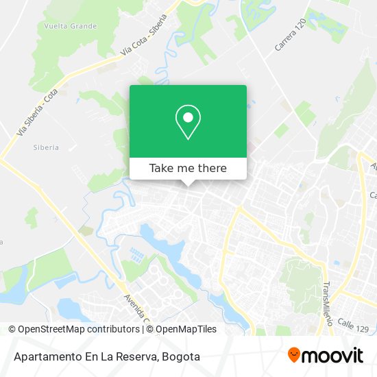 Apartamento En La Reserva map