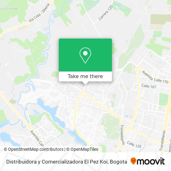 Distribuidora y Comercializadora El Pez Koi map