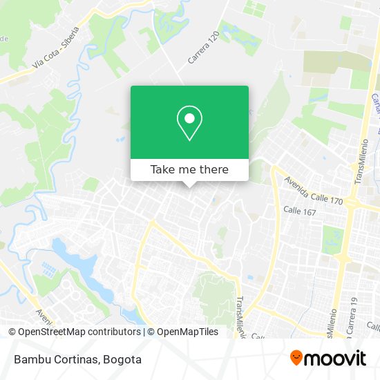 Bambu Cortinas map