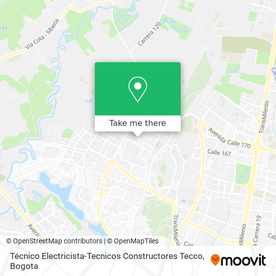 Técnico Electricista-Tecnicos Constructores Tecco map