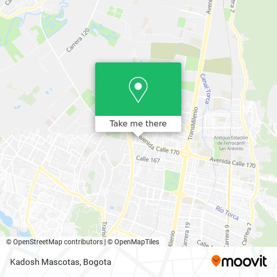 Kadosh Mascotas map