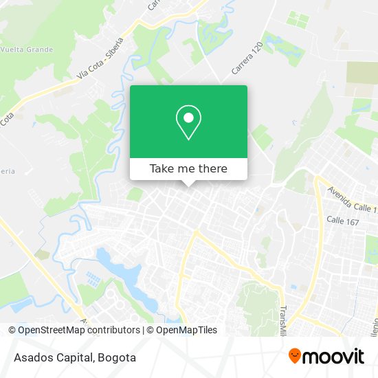 Asados Capital map