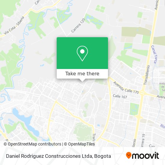 Daniel Rodriguez Construcciones Ltda map