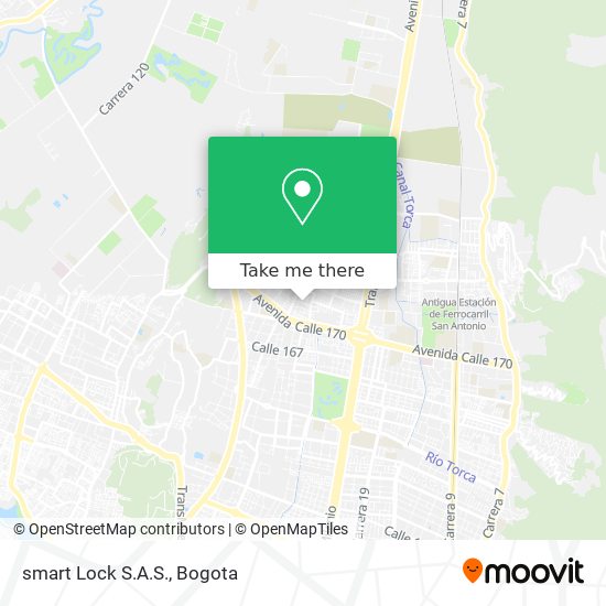 smart Lock S.A.S. map