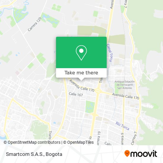 Smartcom S.A.S. map