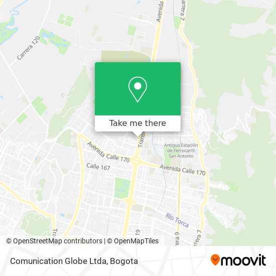 Comunication Globe Ltda map