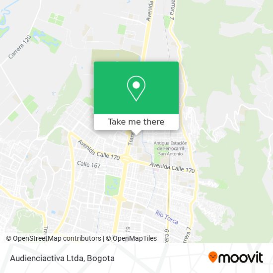 Audienciactiva Ltda map