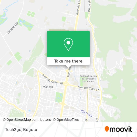 Tech2go map