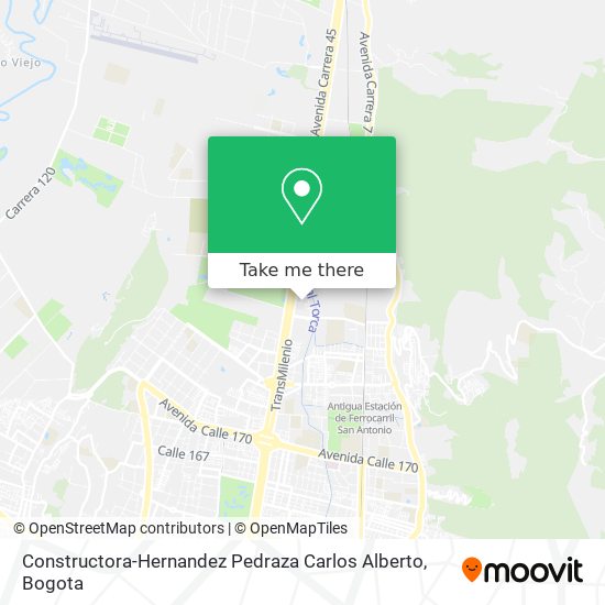 Constructora-Hernandez Pedraza Carlos Alberto map