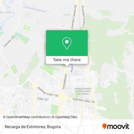 Mapa de Recarga de Extintores