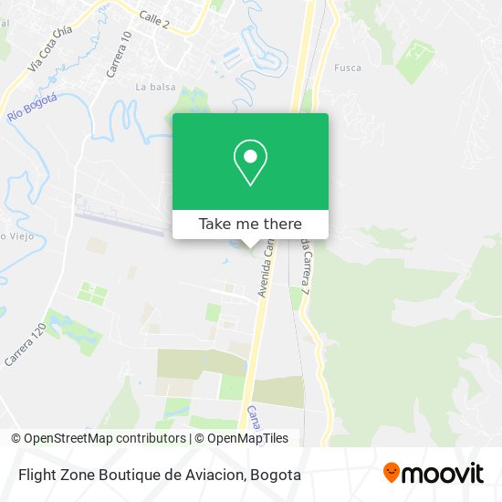 Flight Zone Boutique de Aviacion map