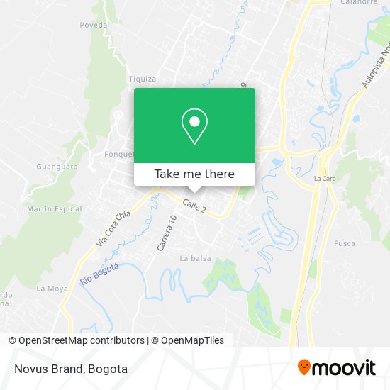 Novus Brand map