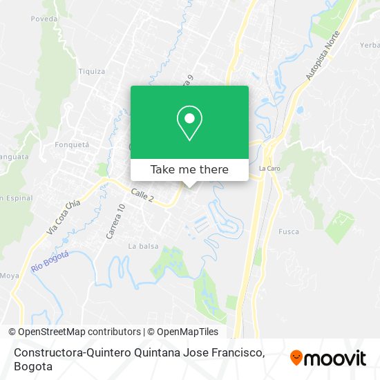 Mapa de Constructora-Quintero Quintana Jose Francisco