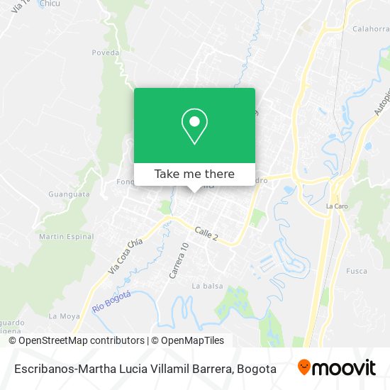 Mapa de Escribanos-Martha Lucia Villamil Barrera