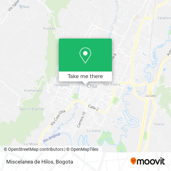 Mapa de Miscelanea de Hilos