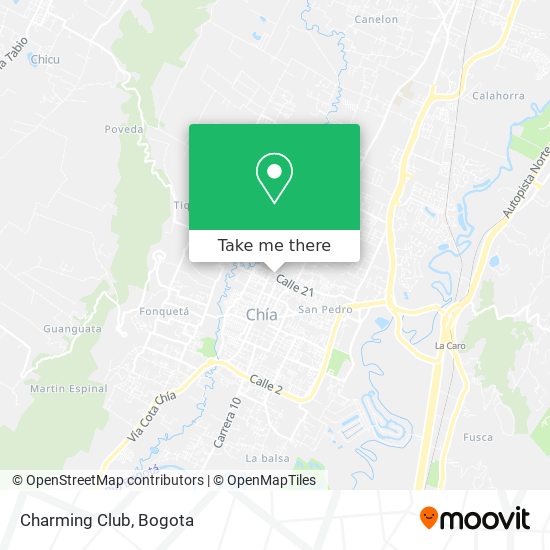 Charming Club map