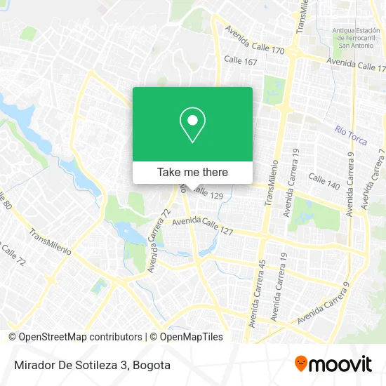 Mapa de Mirador De Sotileza 3