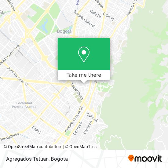 Mapa de Agregados Tetuan