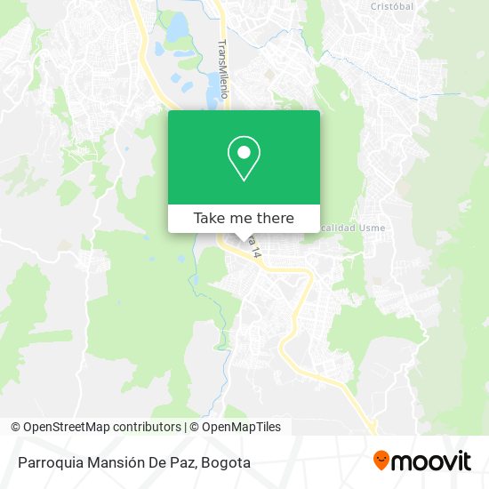 Parroquia Mansión De Paz map