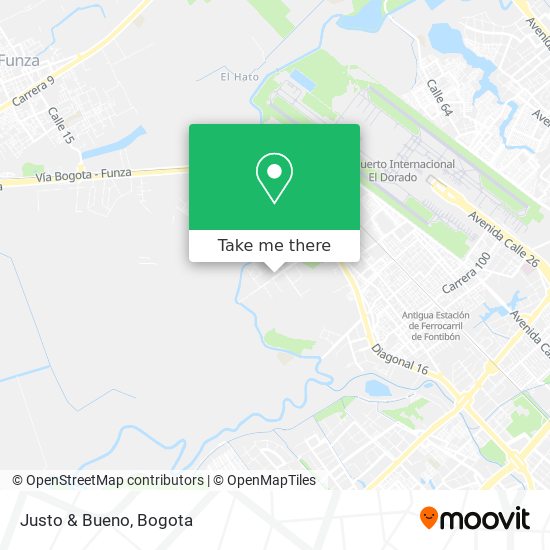 Mapa de Justo & Bueno