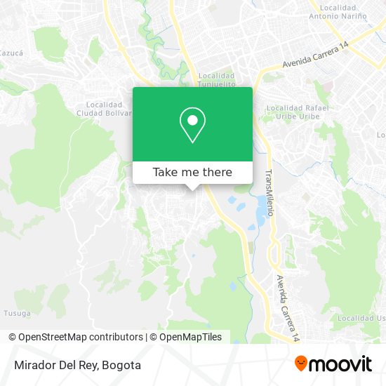 Mirador Del Rey map