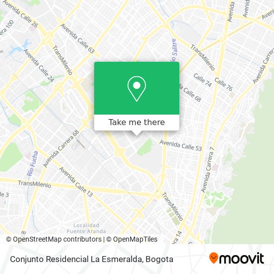 Conjunto Residencial La Esmeralda map