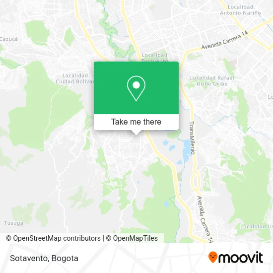 Sotavento map