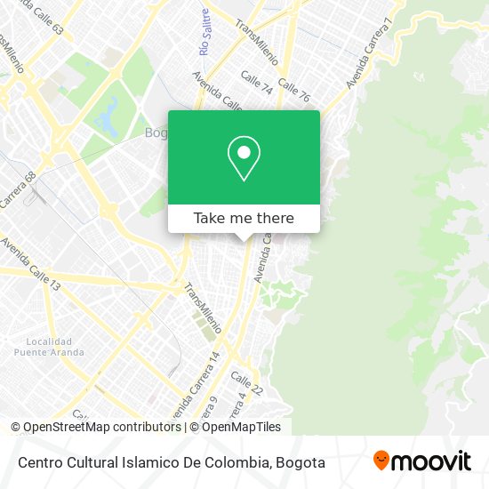 Centro Cultural Islamico De Colombia map