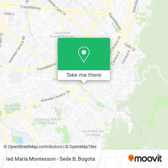 Ied Maria Montessori - Sede B map