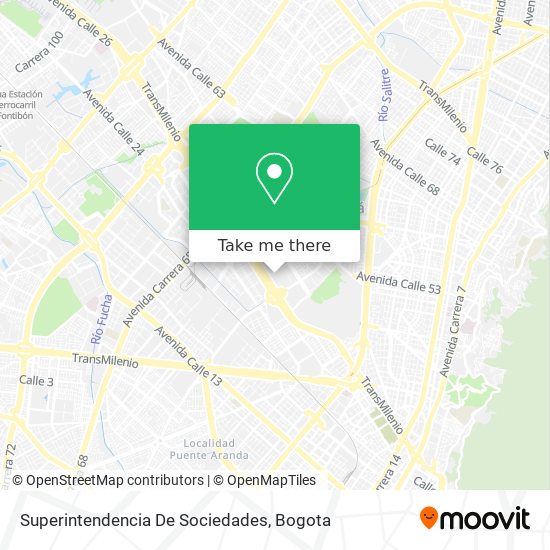 Superintendencia De Sociedades map