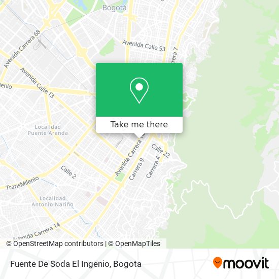 Mapa de Fuente De Soda El Ingenio