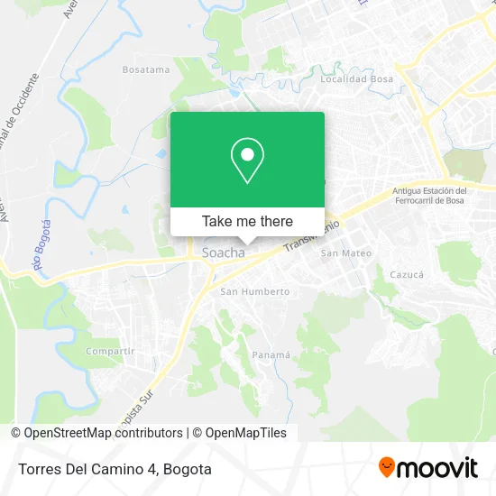 Torres Del Camino 4 map
