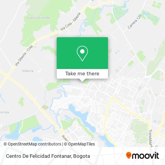 Centro De Felicidad Fontanar map