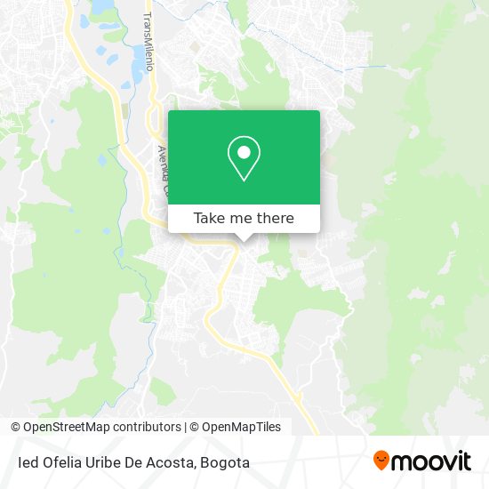 Mapa de Ied Ofelia Uribe De Acosta