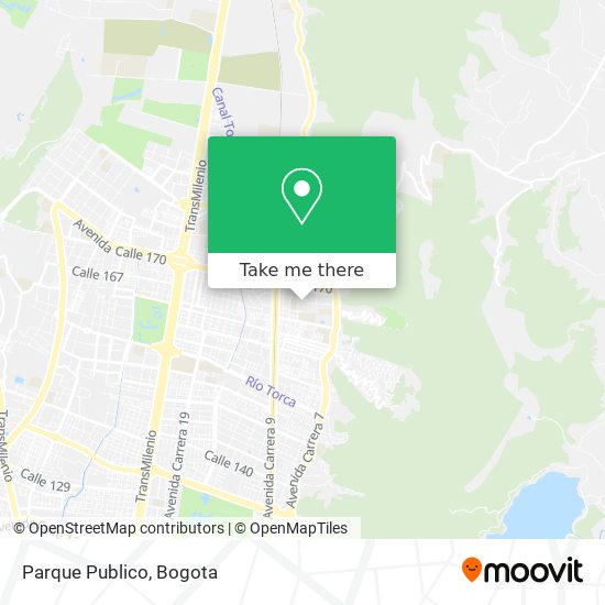 Parque Publico map